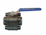 3PC High Pressure Forged Steel Ball Valve